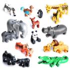 Duploe Big Size Diy Building Blocks Animal Accessories Figures Lion Pa_1